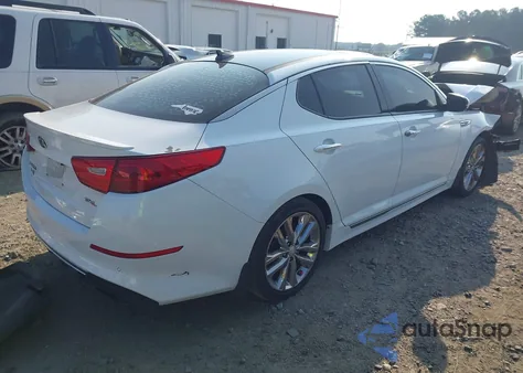 2015 Kia Optima Sxl Turbo z USA, uszkodzony, nr VIN 5XXGR4A65FG375128